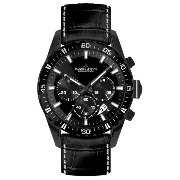 Laikrodis vyrams Jacques Lemans 1-1801F kaina ir informacija | Vyriški laikrodžiai | pigu.lt