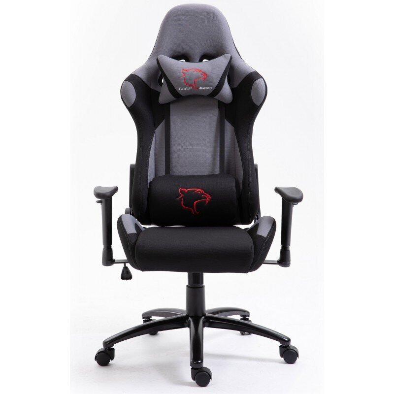 Žaidimų kėdė Nore F4G FG38/F, juoda/tamsiai pilka цена и информация | Biuro kėdės | pigu.lt