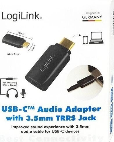 LogiLink UA0356 цена и информация | Adapteriai, USB šakotuvai | pigu.lt