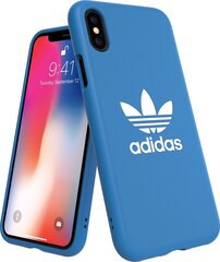 Adidas OR Moulded telefono dėklas skirtas iPhone S/XS, mėlyna kaina ir informacija | Telefono dėklai | pigu.lt