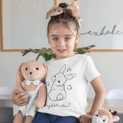 Vaikiški marškinėliai "Kas gali būti mieliau?" kaina ir informacija | Originalūs marškinėliai | pigu.lt