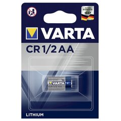 Varta аккумулятор CR 1/2 AA/1B цена и информация | Аккумуляторы для фотоаппаратов | pigu.lt