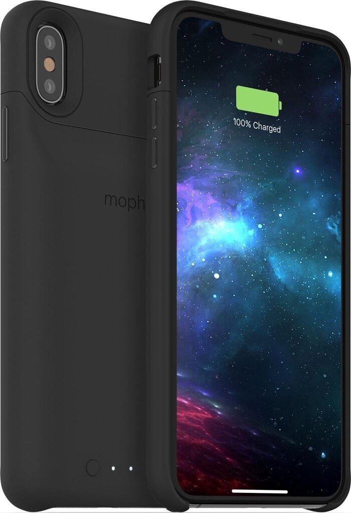 Atsarginis maitinimo šaltinis - dėklas Mophie, skirtas iPhone XS Max, juodas kaina ir informacija | Atsarginiai maitinimo šaltiniai (power bank) | pigu.lt