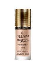 Skystas makiažo pagrindas Collistar Unico Youth Essence SPF 15 30 ml, 1R Rosy Ivory цена и информация | Пудры, базы под макияж | pigu.lt