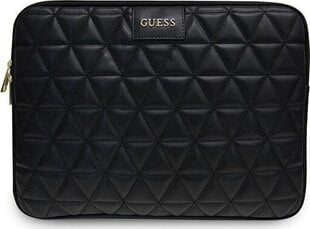 Сумка для ноутбука Guess GUE547BLK, 13 дюймов цена и информация | Рюкзаки, сумки, чехлы для компьютеров | pigu.lt