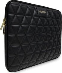 Сумка для ноутбука Guess GUE547BLK, 13 дюймов цена и информация | Рюкзаки, сумки, чехлы для компьютеров | pigu.lt