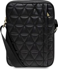 Guess Bag GUTB10QLBK 10" black Quilted Tablet Bag цена и информация | Чехлы для планшетов и электронных книг | pigu.lt