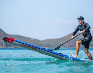 Pripučiama lenktyninė irklentė Starboard 14'0" X 28" Racer 2020 цена и информация | SUP доски, водные лыжи, водные аттракционы | pigu.lt