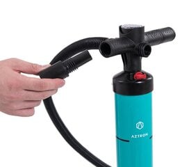 Irklentės Pompa Aztron Sup Hand Pump Double Action цена и информация | SUP доски, водные лыжи, водные аттракционы | pigu.lt