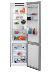 Beko RCNA406I40XBN холодильник с морозильной камерой Отдельностоящий 362 L E Нержавеющая сталь цена и информация | Холодильники | pigu.lt