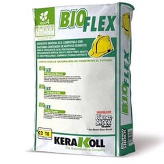 Mineraliniai klijai Bioflex (balti), 25 kg kaina ir informacija | Kerakoll Santechnika, remontas, šildymas | pigu.lt