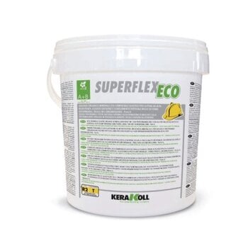 Mineraliniai klijai Superflex Eco A+B, 8 kg, balti kaina ir informacija | Klijai | pigu.lt