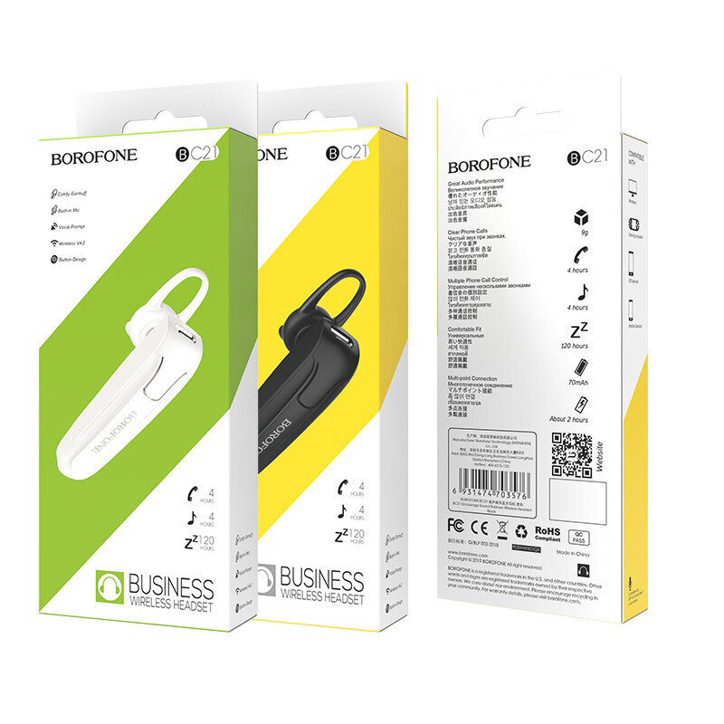 Borofone BC21 цена и информация | Laisvų rankų įranga | pigu.lt