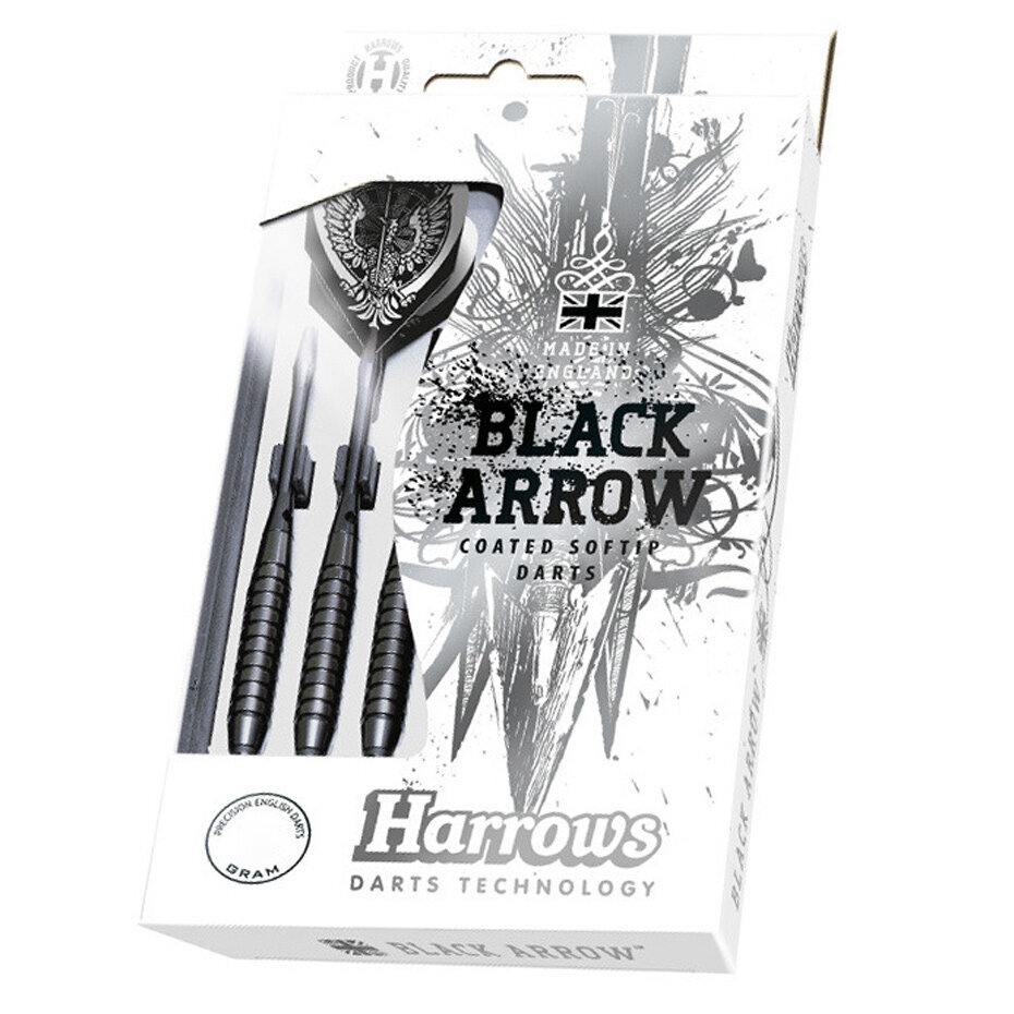 Smiginio strėlytės Softip Black Arrow 14 g kaina ir informacija | Smiginis | pigu.lt