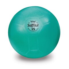 Мяч для аэробики PEZZI Softball MAXAFE 15 см, зеленый цена и информация | Гимнастические мячи | pigu.lt