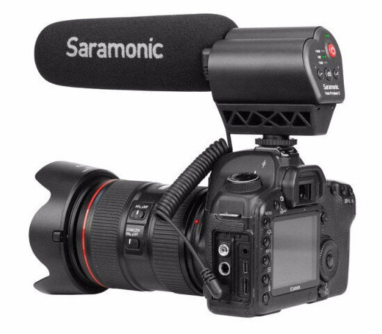 Saramonic Vmic Pro II kaina ir informacija | Priedai fotoaparatams | pigu.lt