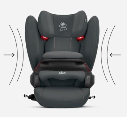 Automobilinė kėdutė CBX by Cybex Xelo, 1/2/3 (9-36 kg), Cozy black kaina ir informacija | Autokėdutės | pigu.lt