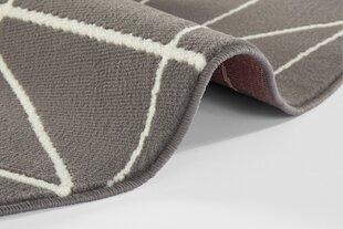 Kilimas Grey Geometric 140x140 cm kaina ir informacija | Kilimai | pigu.lt