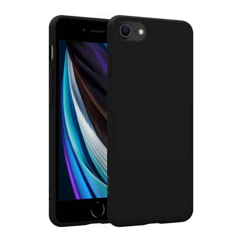 Crong Color iPhone 8/7 Black цена и информация | Telefono dėklai | pigu.lt