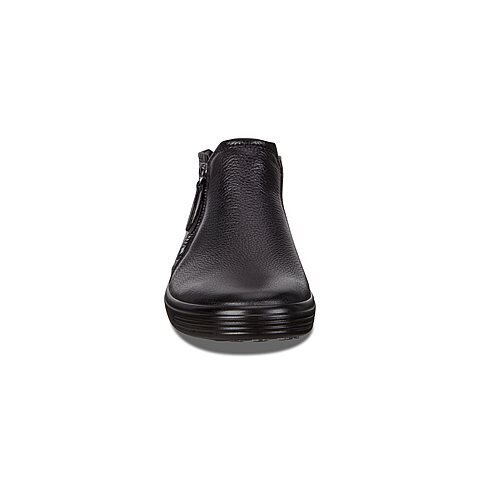 Aulinukai moterims Ecco Soft 7, juoda цена и информация | Aulinukai, ilgaauliai batai moterims | pigu.lt