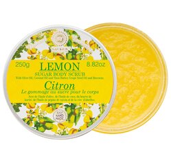 Cukraus šveitiklis LEMON Saules Fabrika 250 g kaina ir informacija | Kūno šveitikliai | pigu.lt