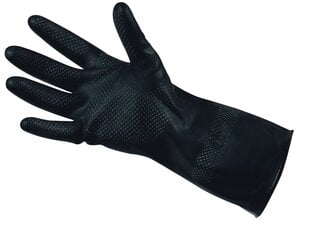 Перчатки резиновые (полихлоропреновые) защитные Ekastu M2-PLUS, размер XL, темно-синие, 1 пара цена и информация | Первая помощь | pigu.lt