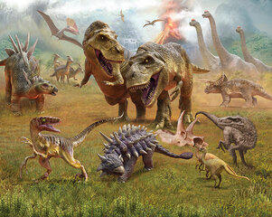 Tapetai vaikams Dinozaurų šalis 46504 kaina ir informacija | Vaikiški fototapetai | pigu.lt