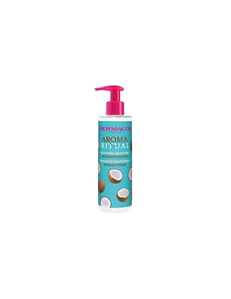 Skystas muilas Dermacol Aroma Ritual Brazilian Coconut, 250ml kaina ir informacija | Muilai | pigu.lt