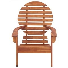 Kėdė Adirondack, ruda kaina ir informacija | Lauko kėdės, foteliai, pufai | pigu.lt