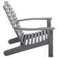 Kėdė Adirondack, pilkos spalvos kaina ir informacija | Lauko kėdės, foteliai, pufai | pigu.lt