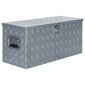 Aliuminio dėžė, 90,5x35x40 cm, sidabrinė kaina ir informacija | Įrankių dėžės, laikikliai | pigu.lt