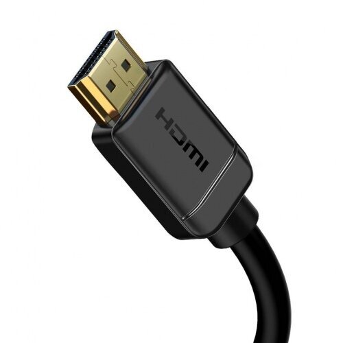 Kabelis HDMI-HDMI 1.0 m BASEUS juodas kaina ir informacija | Kabeliai ir laidai | pigu.lt