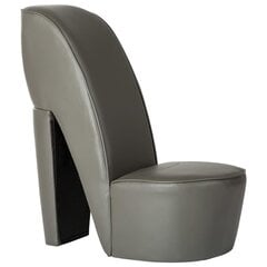 Aukštakulnio formos kėdė, pilka kaina ir informacija | Lauko kėdės, foteliai, pufai | pigu.lt