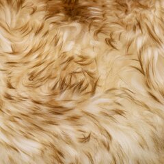 Avies kailio kilimėlis, rudos spalvos mišinys, 60x180 cm цена и информация | Ковры | pigu.lt