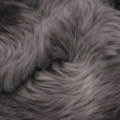 Avies kailio kilimėlis, šviesiai pilkos spalvos, 60x180 cm kaina ir informacija | Kilimai | pigu.lt