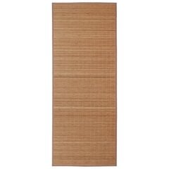 Bambukinis kilimas, 160x230 cm, rudas цена и информация | Ковры | pigu.lt