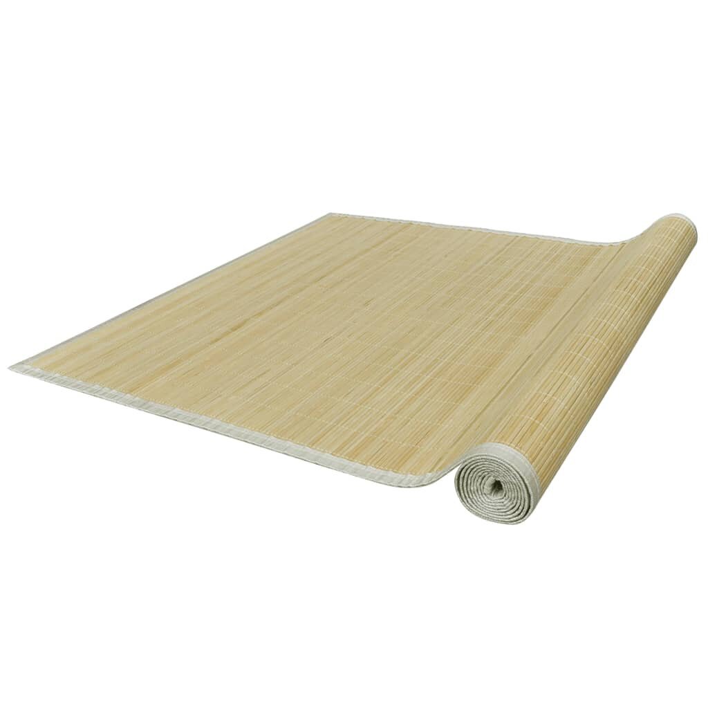 Bambukinis kilimas, 160x230, natūralios spalvos kaina ir informacija | Kilimai | pigu.lt