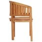Banano formos kėdės, 2 vnt., timedžio medienos masyvas цена и информация | Lauko kėdės, foteliai, pufai | pigu.lt