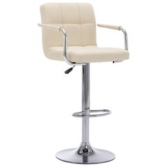 Baro kėdės, 2 vnt., kreminės spalvos kaina ir informacija | Virtuvės ir valgomojo kėdės | pigu.lt