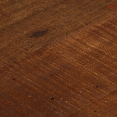 Baro kėdės iš medienos, 2 vnt., tamsiai rudos цена и информация | Стулья для кухни и столовой | pigu.lt