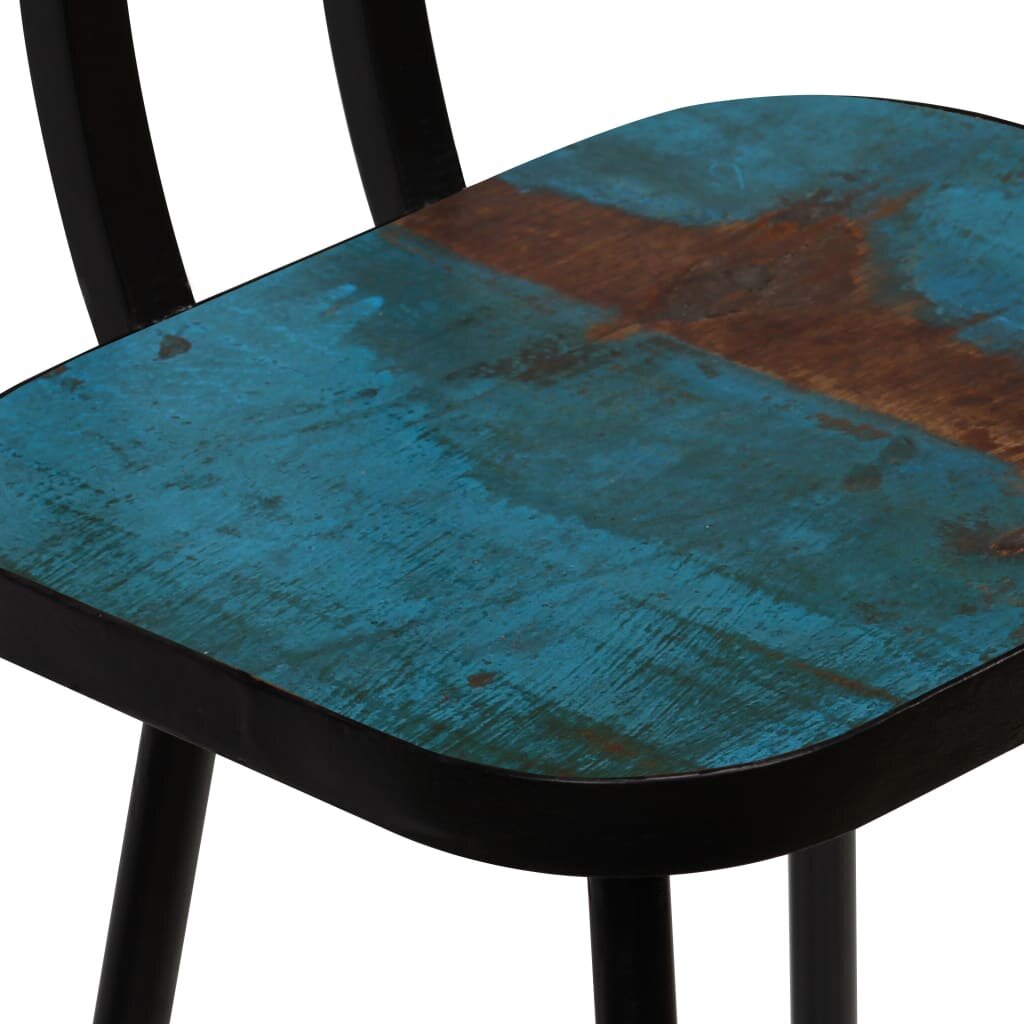 Baro kėdės iš medienos, 2 vnt., įvairių spalvų цена и информация | Virtuvės ir valgomojo kėdės | pigu.lt