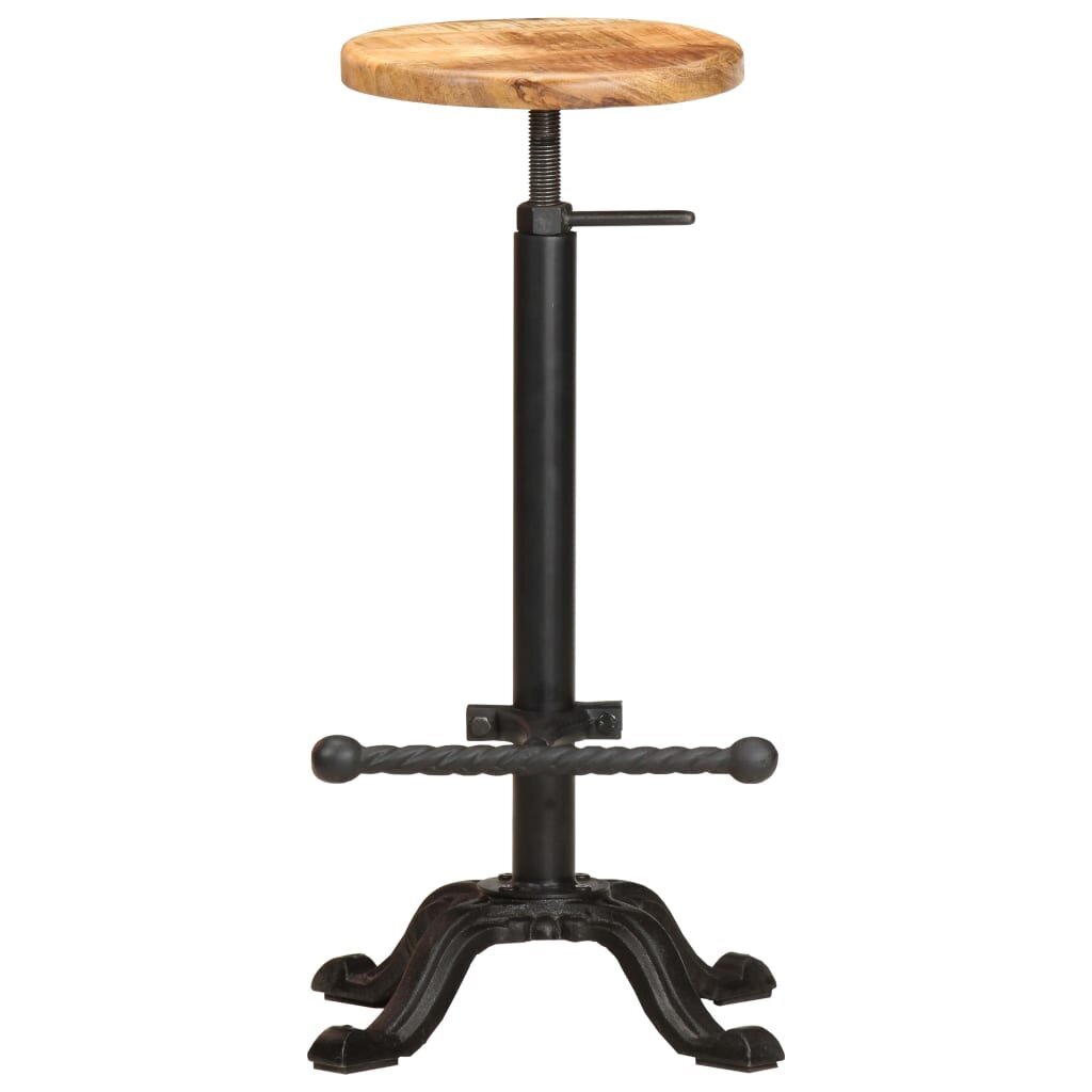 Baro kėdės iš mango medienos, 2vnt. kaina ir informacija | Virtuvės ir valgomojo kėdės | pigu.lt