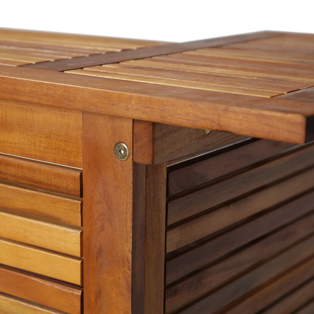 Baro stalas, 110x50x105cm, rudas kaina ir informacija | Lauko stalai, staliukai | pigu.lt