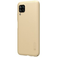 Nillkin Super Frosted Shield skirtas Huawei P40 Lite / Nova 7i / Nova 6 SE, auksinis kaina ir informacija | Telefono dėklai | pigu.lt