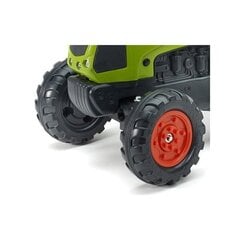 Pedalais minamas traktorius su priekaba Falk Claas Arion 410, žalias kaina ir informacija | Žaislai berniukams | pigu.lt