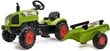 Pedalais minamas traktorius su priekaba Falk Claas Arion 2041C, žalias kaina ir informacija | Žaislai berniukams | pigu.lt
