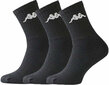 Sportinės kojinės Kappa Sportsock Black kaina ir informacija | Vyriškos kojinės | pigu.lt