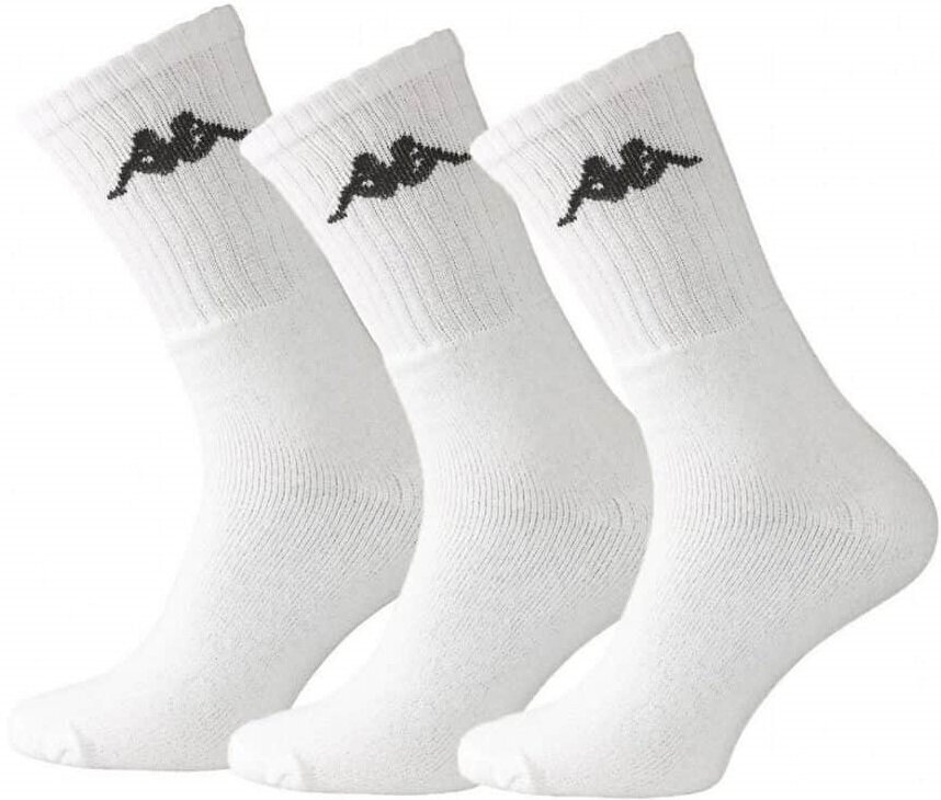 Sportinės kojinės Kappa Sportsock White kaina ir informacija | Vyriškos kojinės | pigu.lt