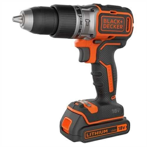 Black&Decker gręžimo suktuvas 18V kaina ir informacija | Suktuvai, gręžtuvai | pigu.lt