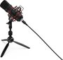 Komplektas: Kondensatorinis Mikrofonas Silentium PC Gear SM900T Black (Juodas) + Pop Filter + Shock-Mount + Tripod Stand kaina ir informacija | Mikrofonai | pigu.lt